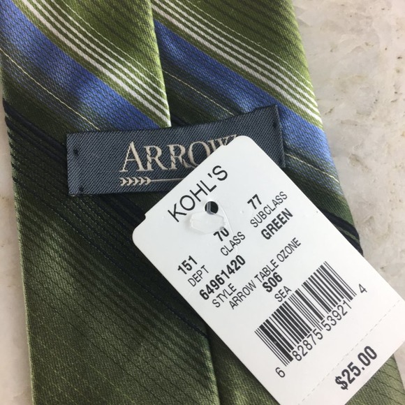 ARROW SILK TIE (NWT) - Picture 4 of 13